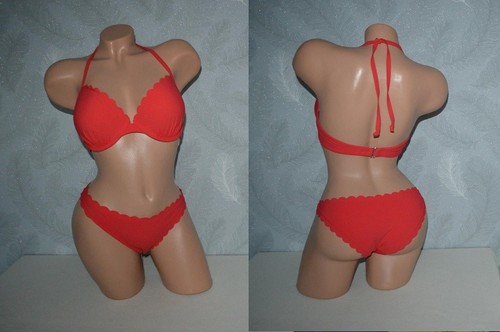 Knallroter push bikini von - push,