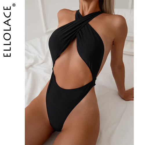 Frauen bademode high cut - bademode,